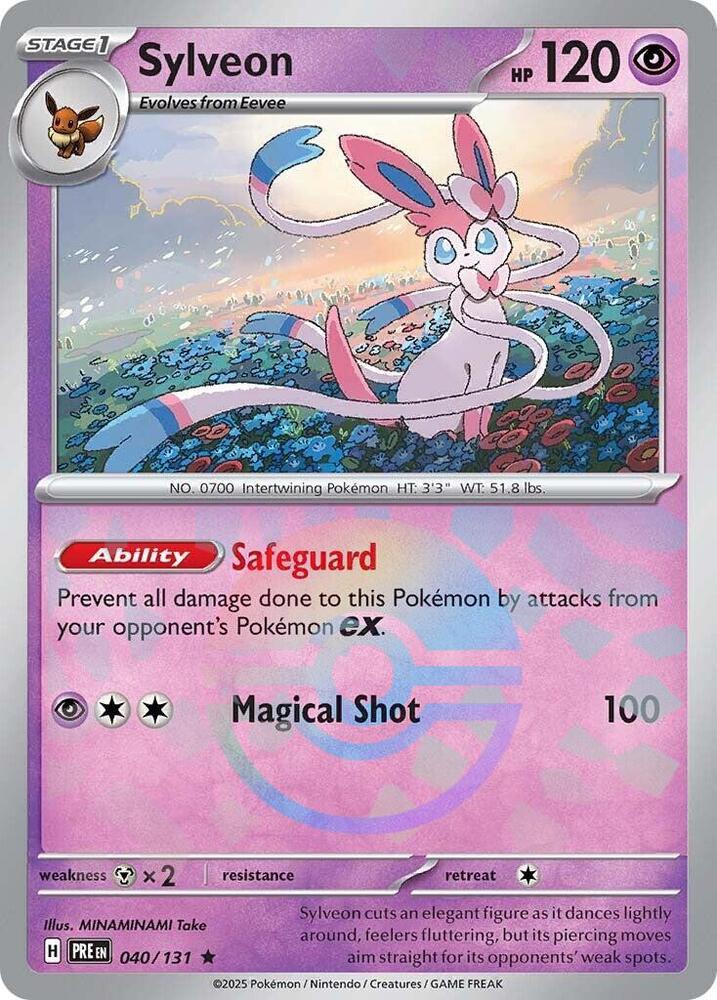 Sylveon (Poke Ball Pattern) - SV: Prismatic Evolutions (PRE)