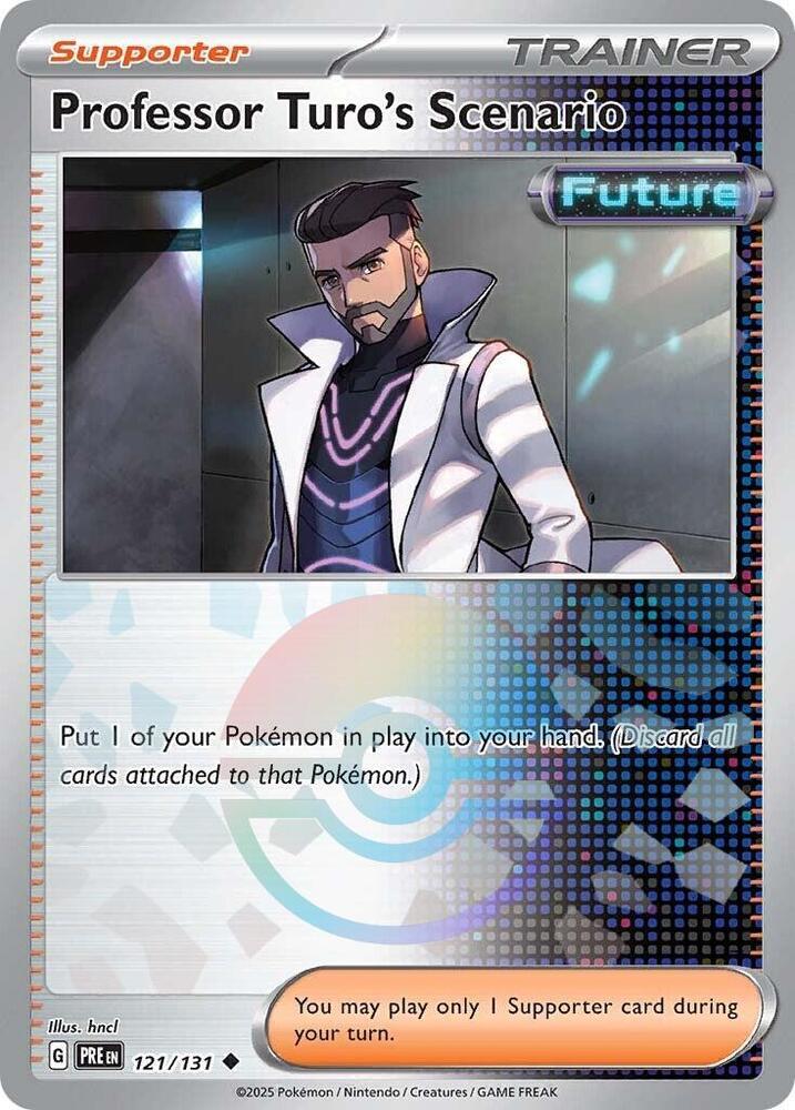 Professor Turo's Scenario (Poke Ball Pattern) - SV: Prismatic Evolutions (PRE)