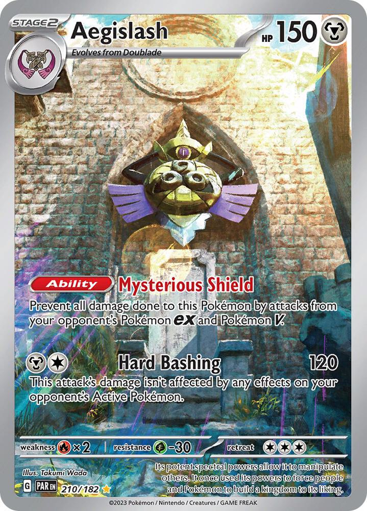 Aegislash - 210/182 - SV04: Paradox Rift (PAR)