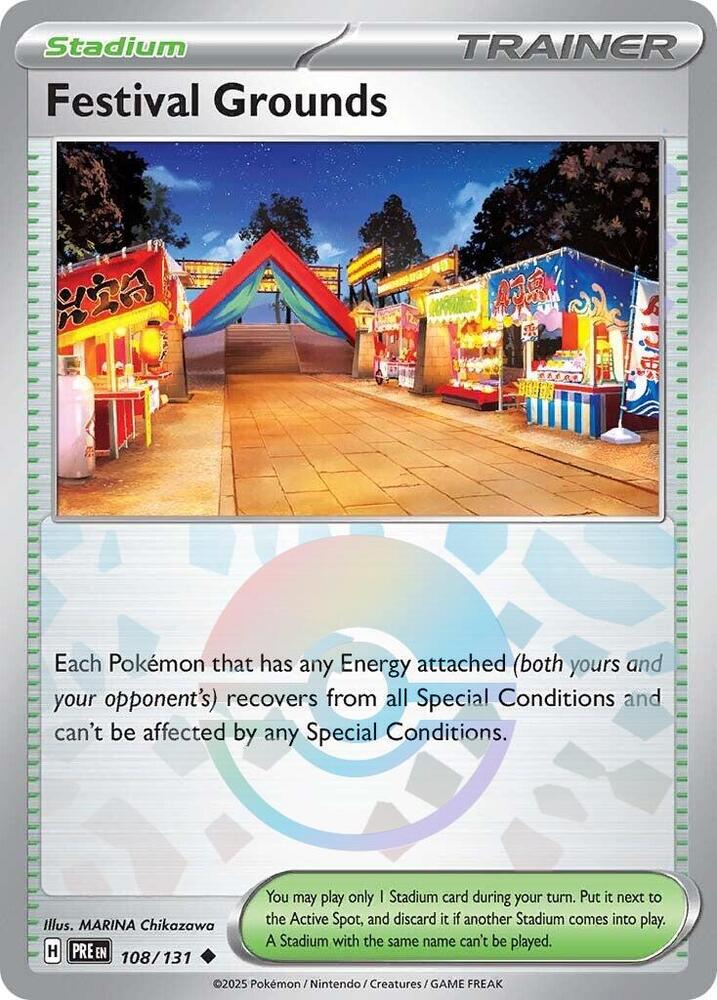 Festival Grounds (Poke Ball Pattern) - SV: Prismatic Evolutions (PRE)