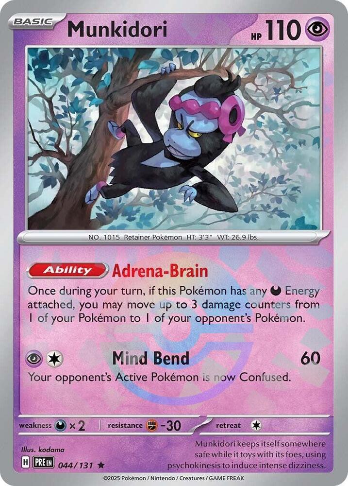 Munkidori (Poke Ball Pattern) - SV: Prismatic Evolutions (PRE)
