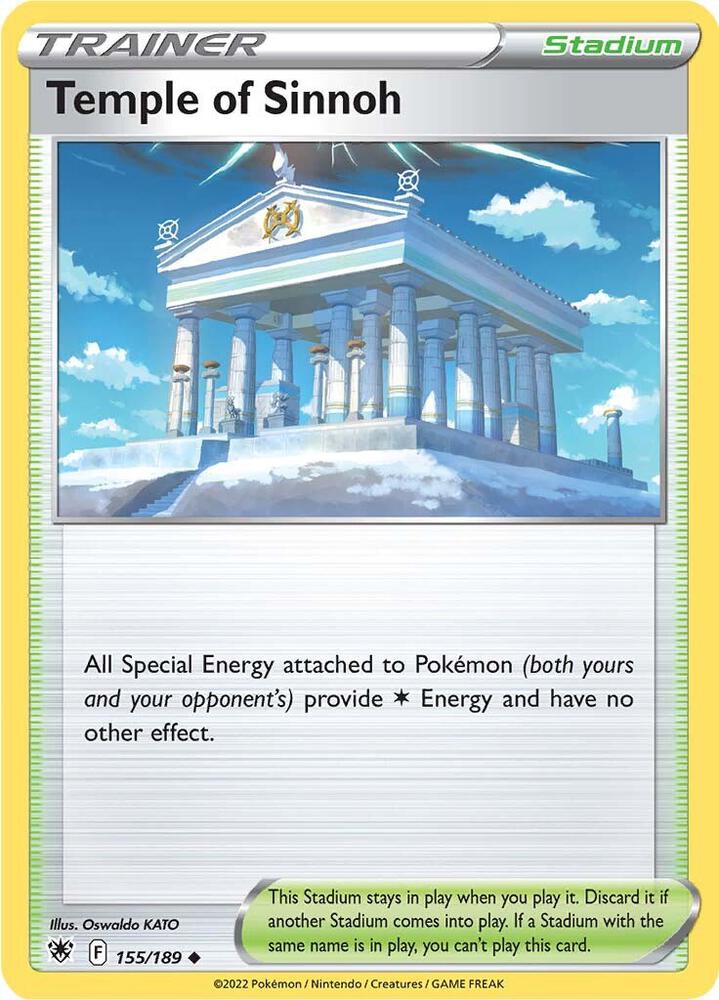 Temple of Sinnoh - SWSH10: Astral Radiance 155/189