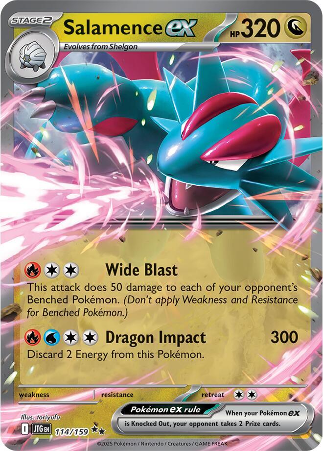 Salamence ex - 114/159 - SV09: Journey Together