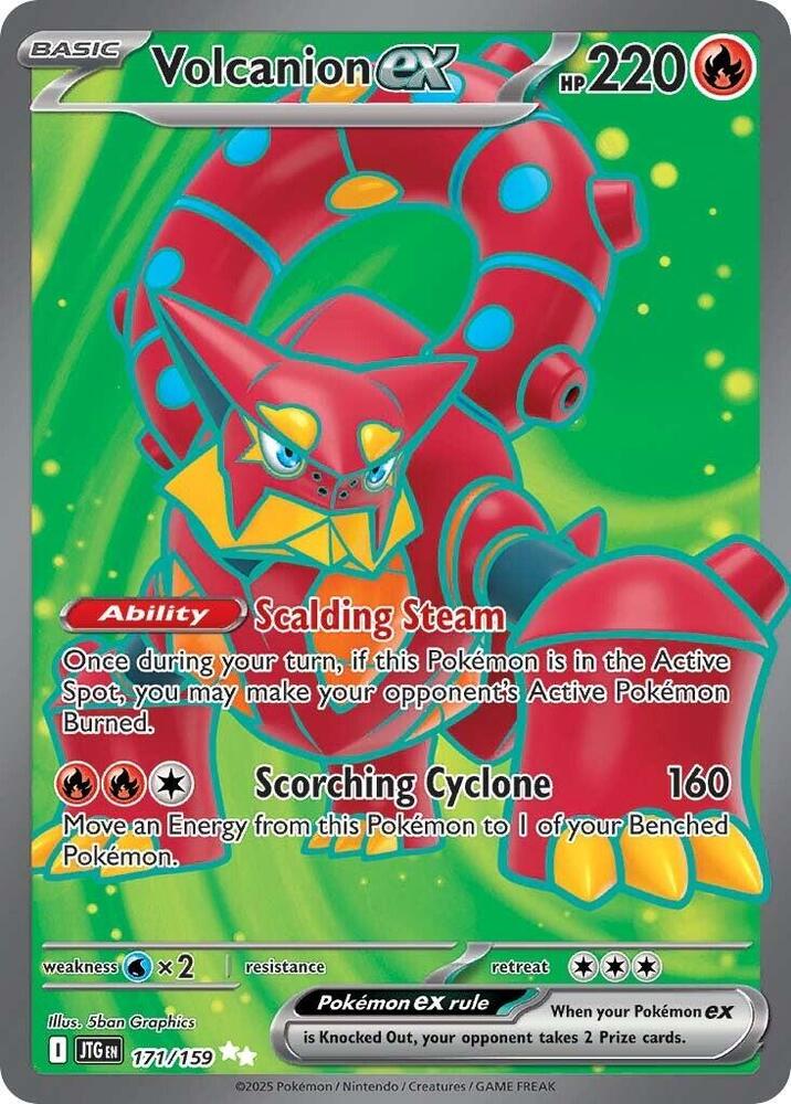 Volcanion ex - 171/159 - SV09: Journey Together 