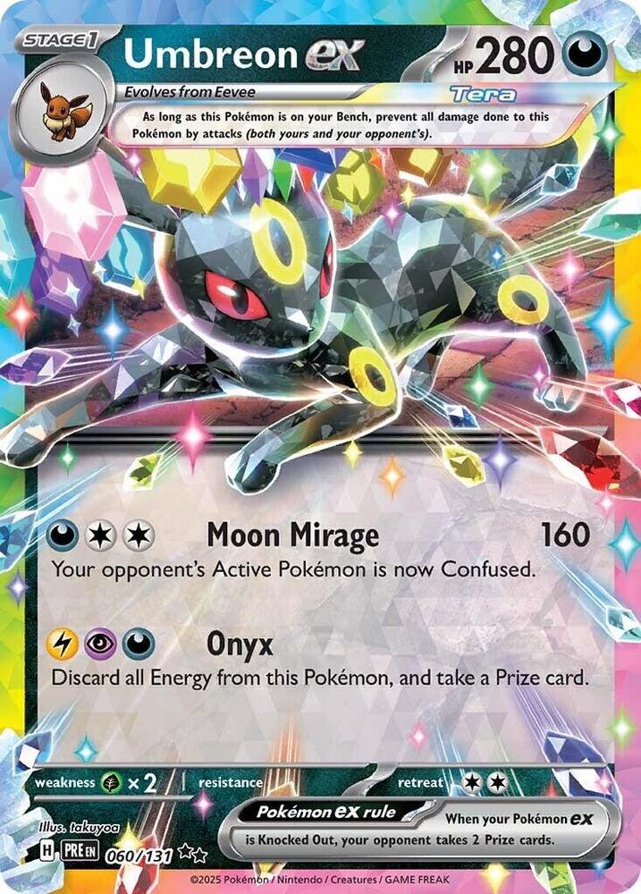 Umbreon ex - 060/131 - SV: Prismatic Evolutions (PRE) 