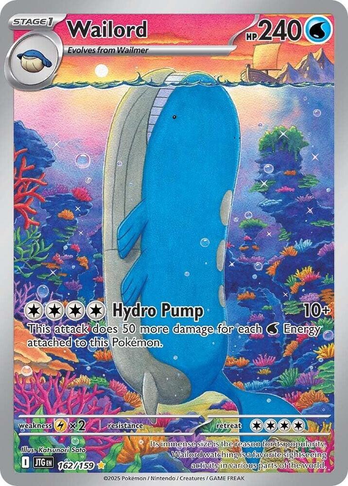 Wailord - 162/159 - SV09: Journey Together 