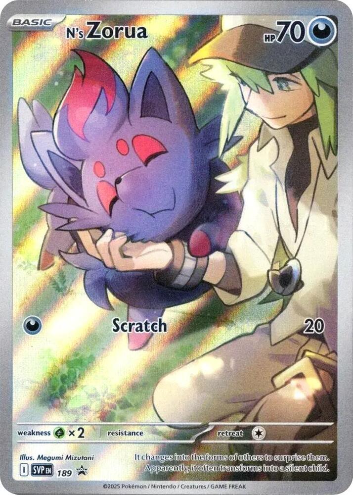 N's Zorua - 189 - SV: Scarlet & Violet Promo Cards (SVP) 