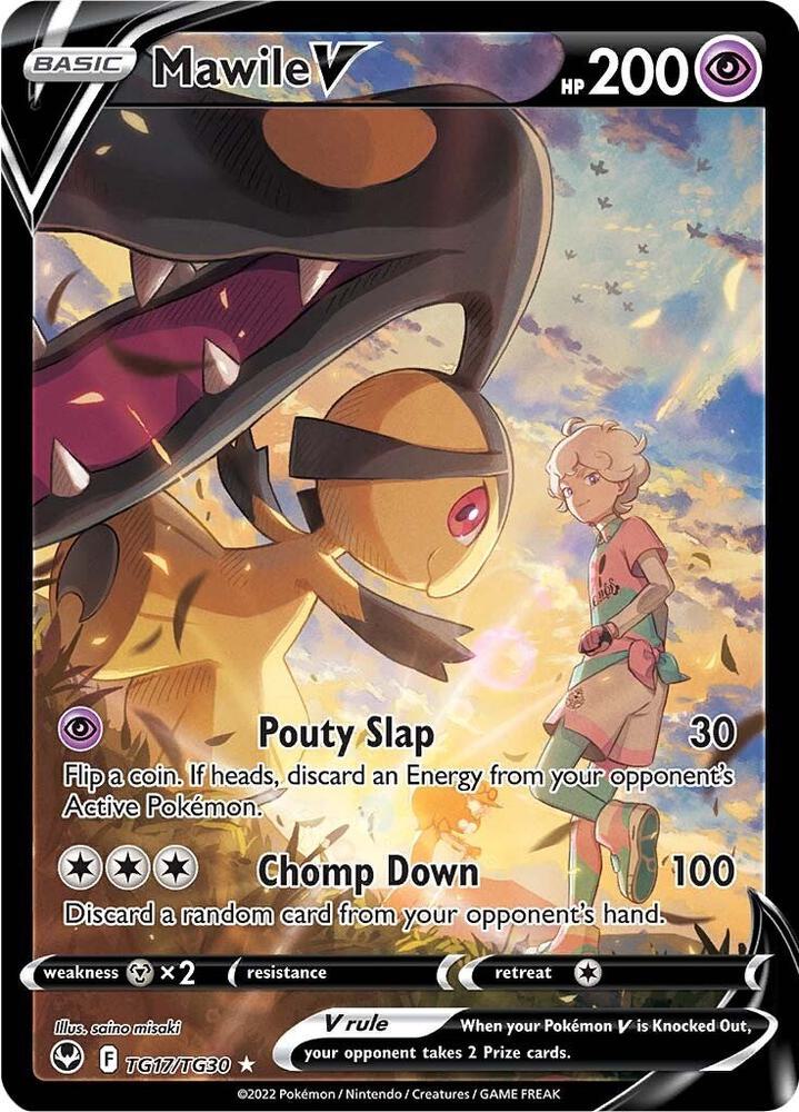 Mawile V - SWSH12: Silver Tempest Trainer Gallery (SWSH12: TG) 