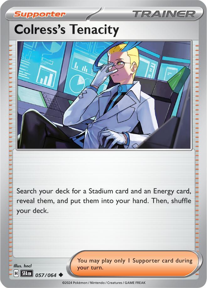 Colress's Tenacity - SV: Shrouded Fable Reverse 057/264