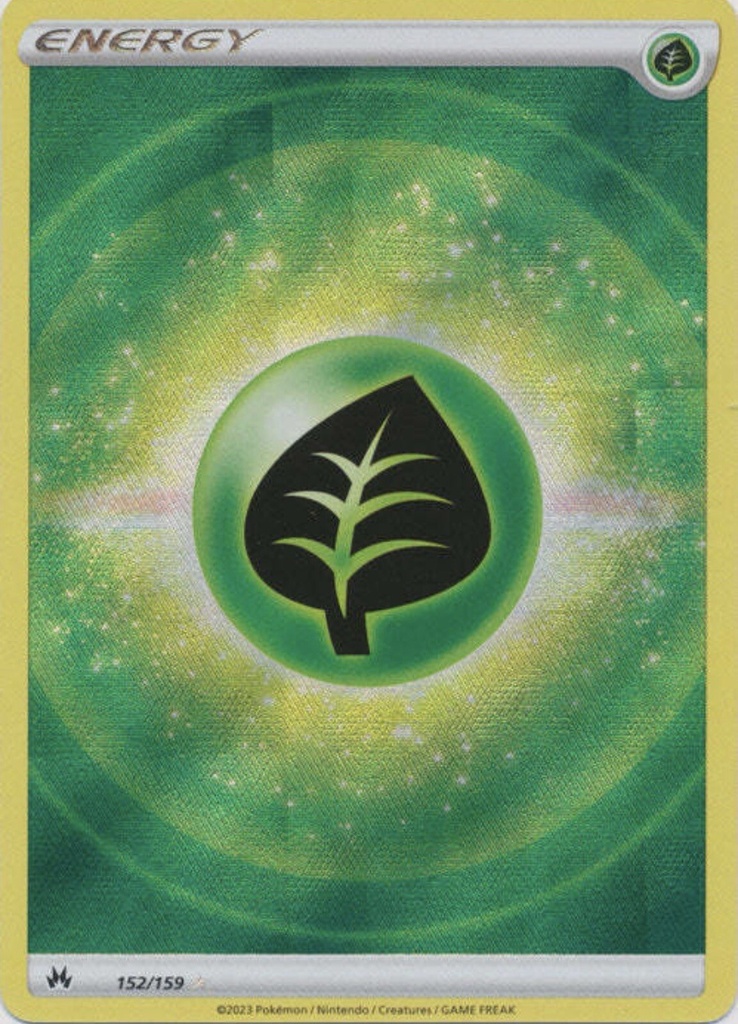 Grass Energy (Texture Full Art) - Crown Zenith (CRZ)