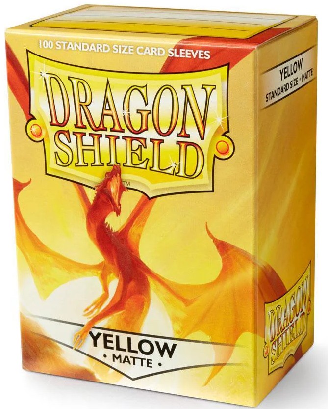 Dragon Shield - Micas STND Yellow Matte c/100