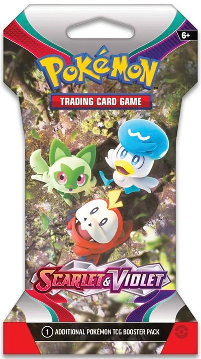 Scarlet & Violet Sleeved Booster Pack - SV01