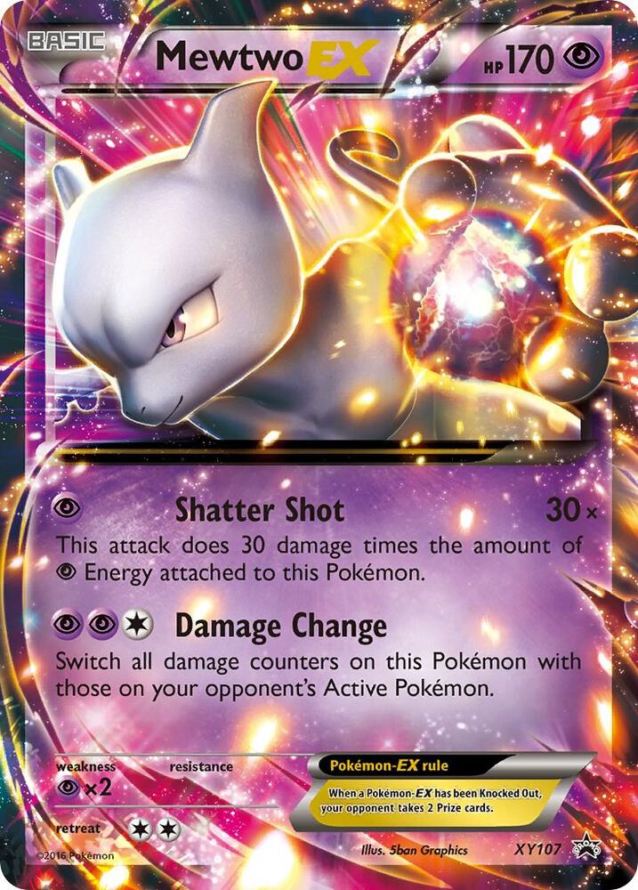 Mewtwo EX - XY107 - XY Promos (PR)