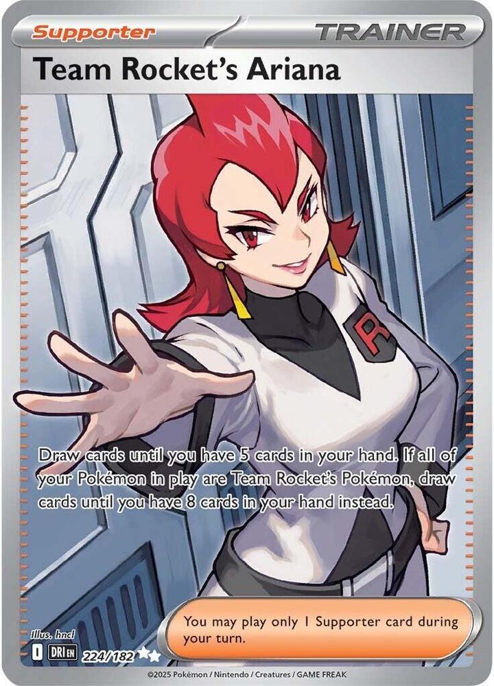 Team Rocket's Ariana - 224/182 - SV10: Destined Rivals (DRI)