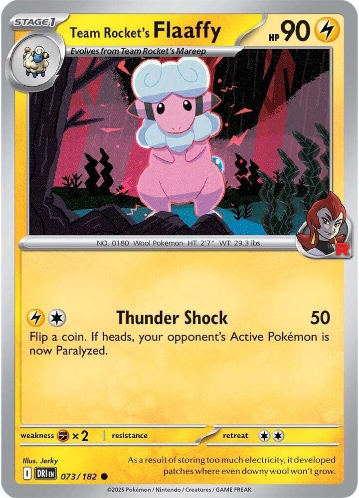 Team Rocket's Flaaffy - SV10: Destined Rivals (DRI)