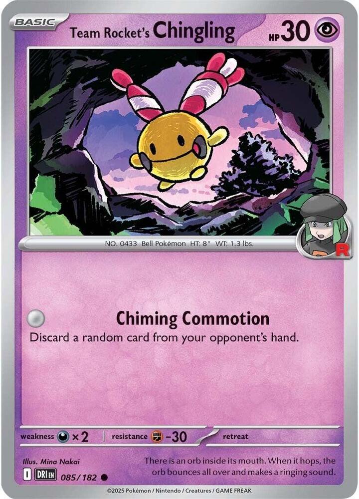 Team Rocket's Chingling - SV10: Destined Rivals (DRI)