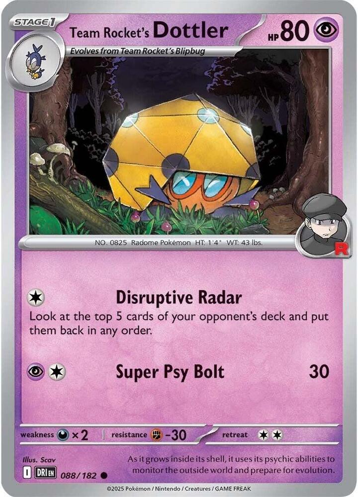 Team Rocket's Dottler - SV10: Destined Rivals (DRI)