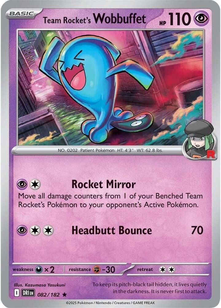 Team Rocket's Wobbuffet - SV10: Destined Rivals (DRI)