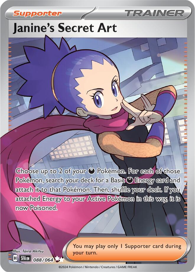 Janine's Secret Art - 088/064 - SV: Shrouded Fable (SFA)
