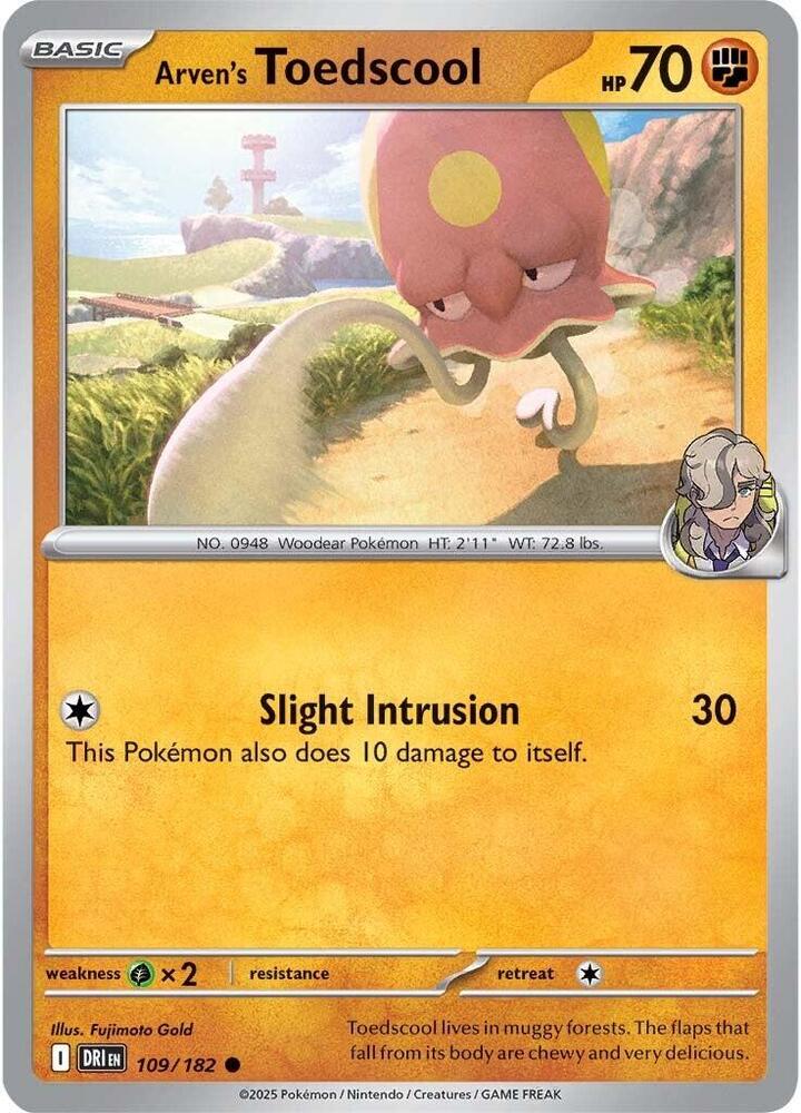 Arven's Toedscool - SV10: Destined Rivals (DRI)