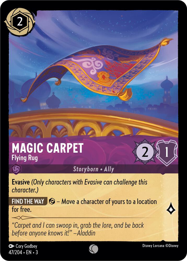Magic Carpet - Flying Rug - Into the Inklands (3)