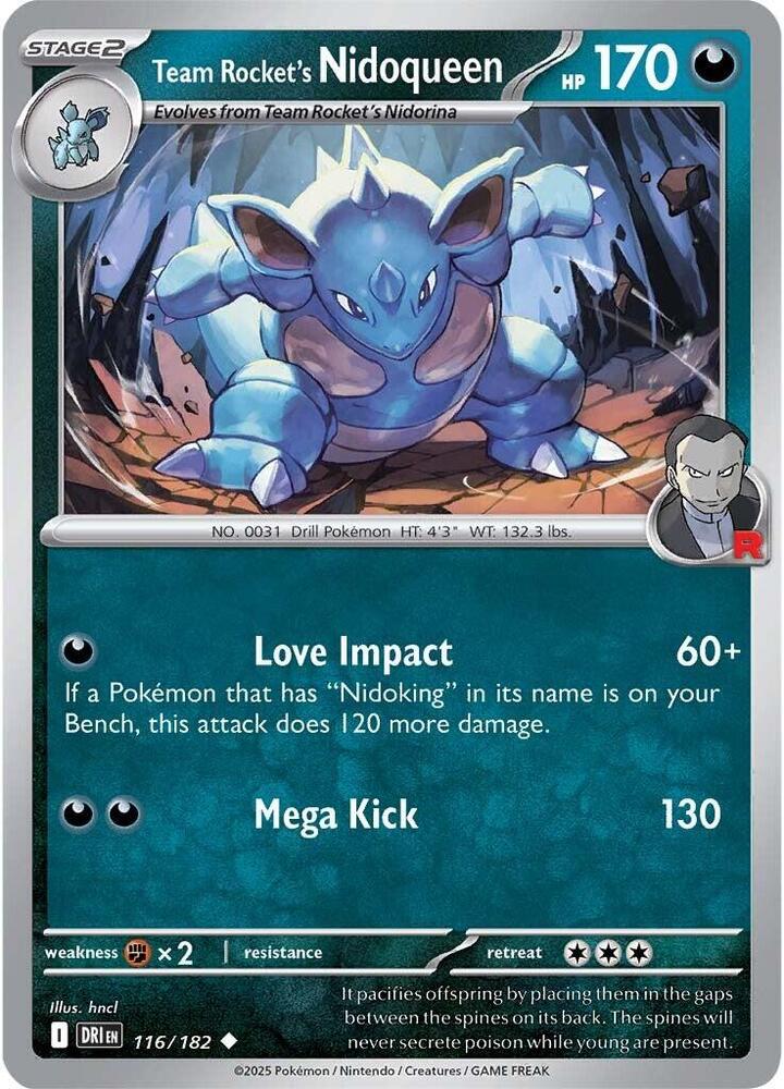 Team Rocket's Nidoqueen - SV10: Destined Rivals (DRI)