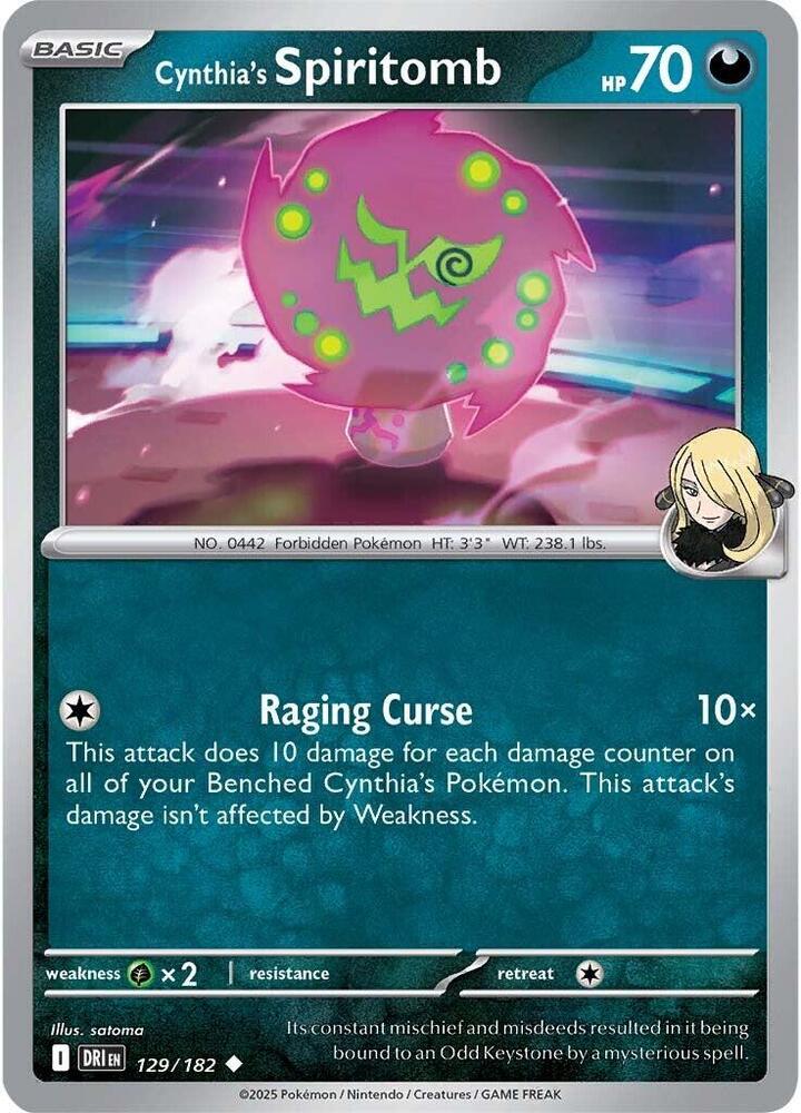 Cynthia's Spiritomb - SV10: Destined Rivals (DRI)