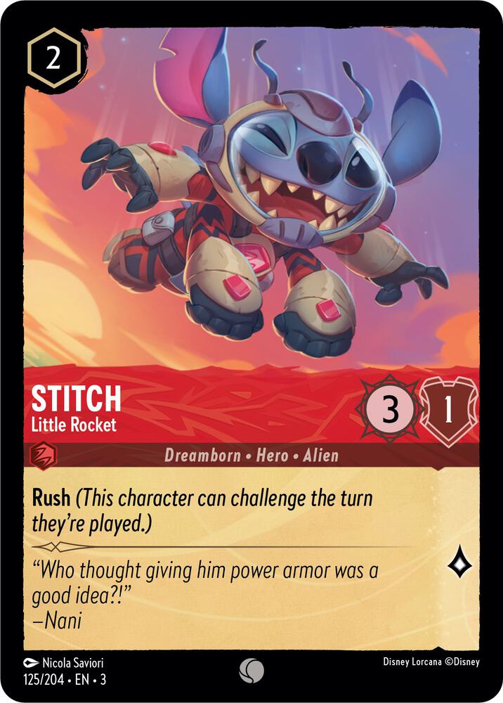 Stitch - Little Rocket - Into the Inklands (3)