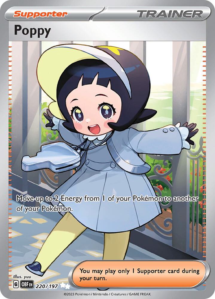 Poppy - 220/197 - SV03: Obsidian Flames (OBF)