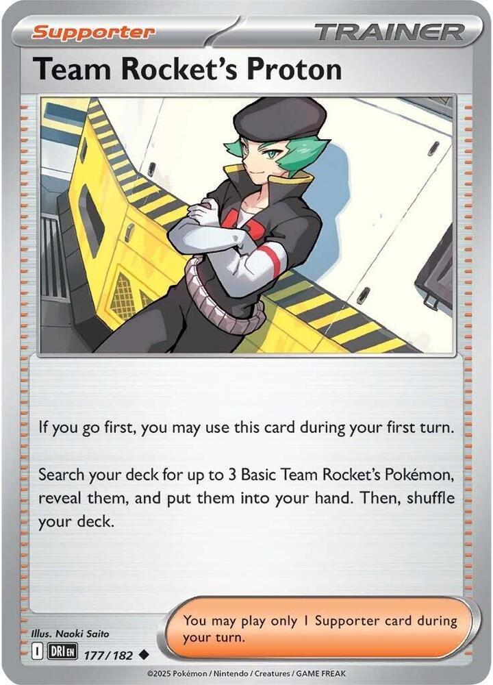Team Rocket's Proton - 177/182 - SV10: Destined Rivals (DRI)