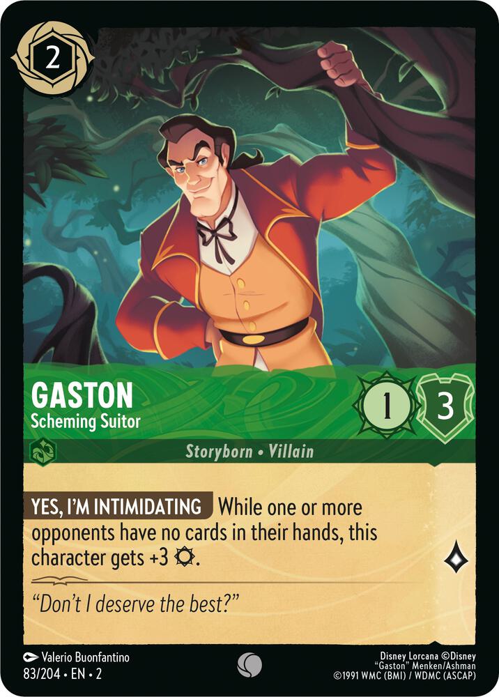 Gaston - Scheming Suitor - Rise of the Floodborn (2) 