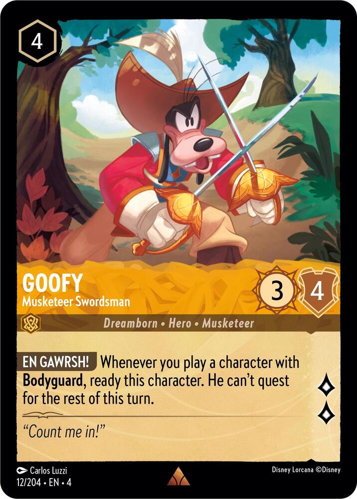 Goofy - Musketeer Swordsman - Ursula's Return (4) 