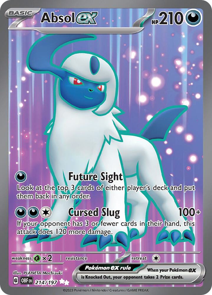 Absol ex - SV03: Obsidian Flames 214/197