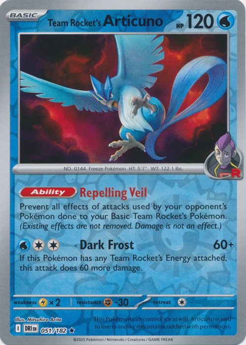 Team Rocket's Articuno - SV10: Destined Rivals (DRI)