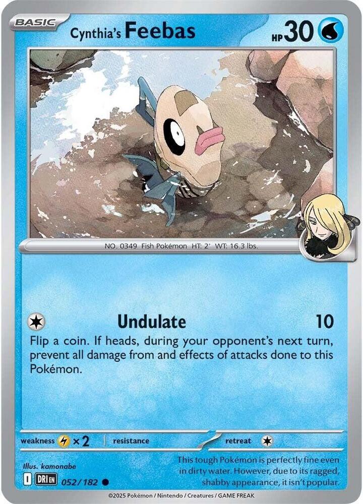 Cynthia's Feebas - SV10: Destined Rivals (DRI)