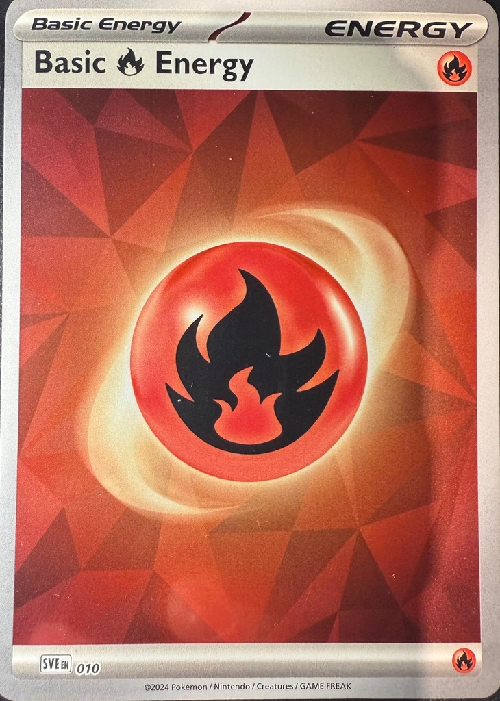 Basic Fire Energy [Holo] #10