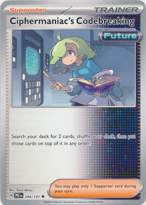 Ciphermaniac's Codebreaking - SV: Prismatic Evolutions (PRE)