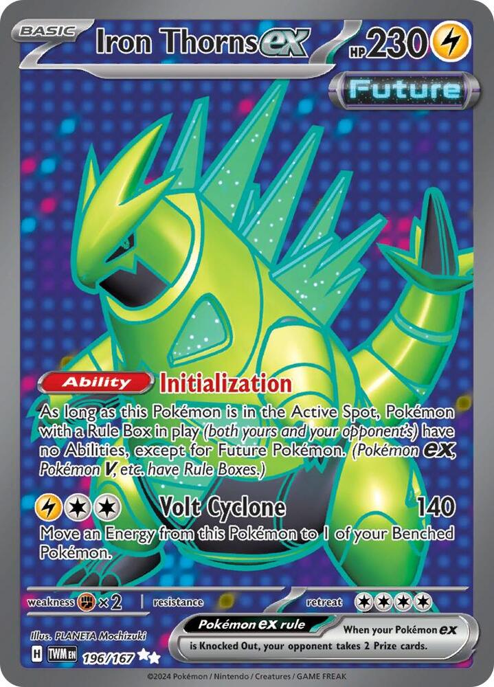 Iron Thorns ex - 196/167 - SV06: Twilight Masquerade