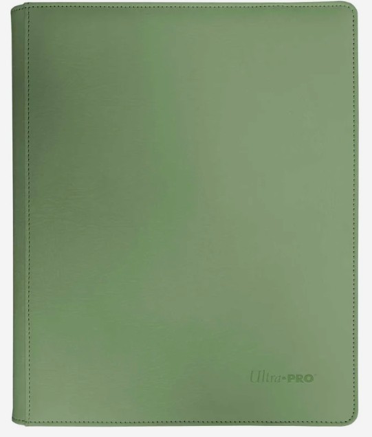 Vivid 9-Pocket Zippered PRO-Binder - Cool Matcha