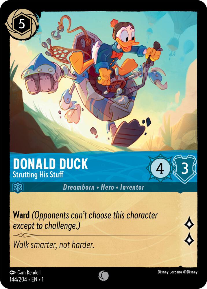 Donald Duck - Strutting His Stuff - The First Chapter (1) 