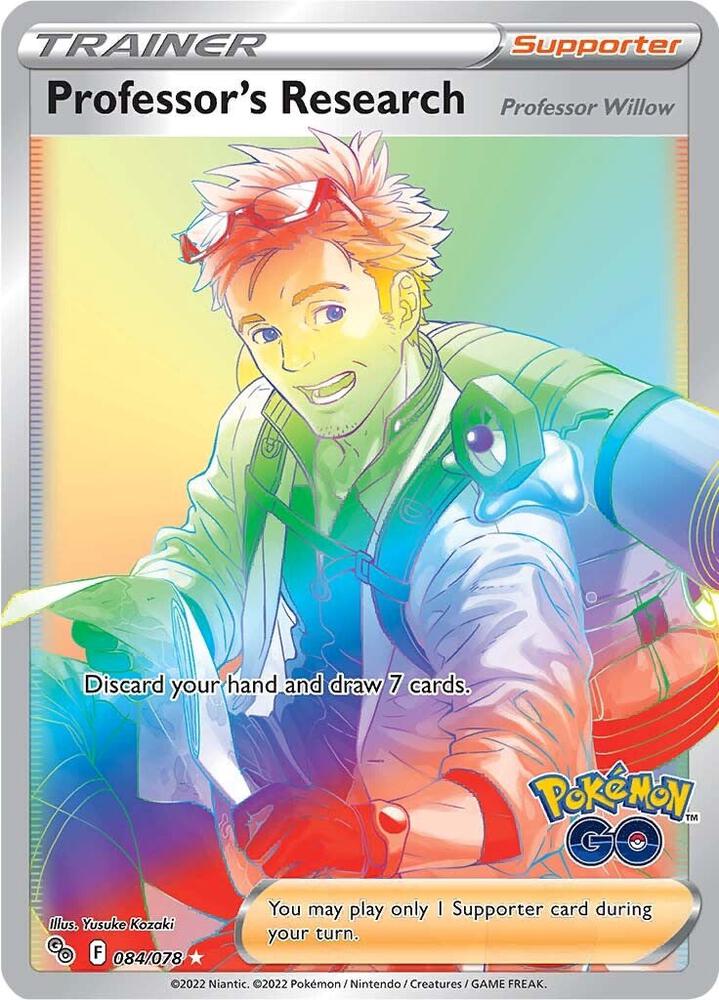 Professor's Research (Secret) - Pokemon GO 084/078