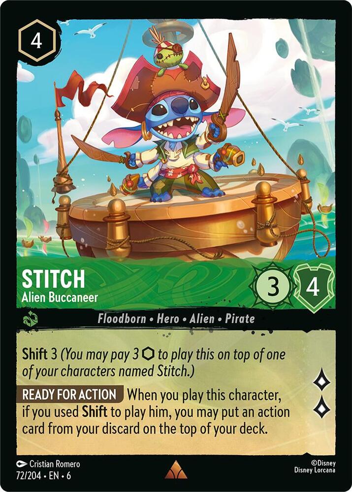Stitch - Alien Buccaneer - Azurite Sea (6) 