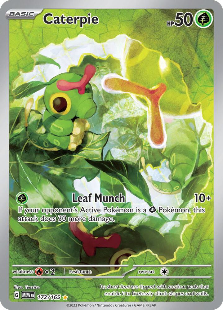 Caterpie - 172/165 - SV: Scarlet & Violet 151