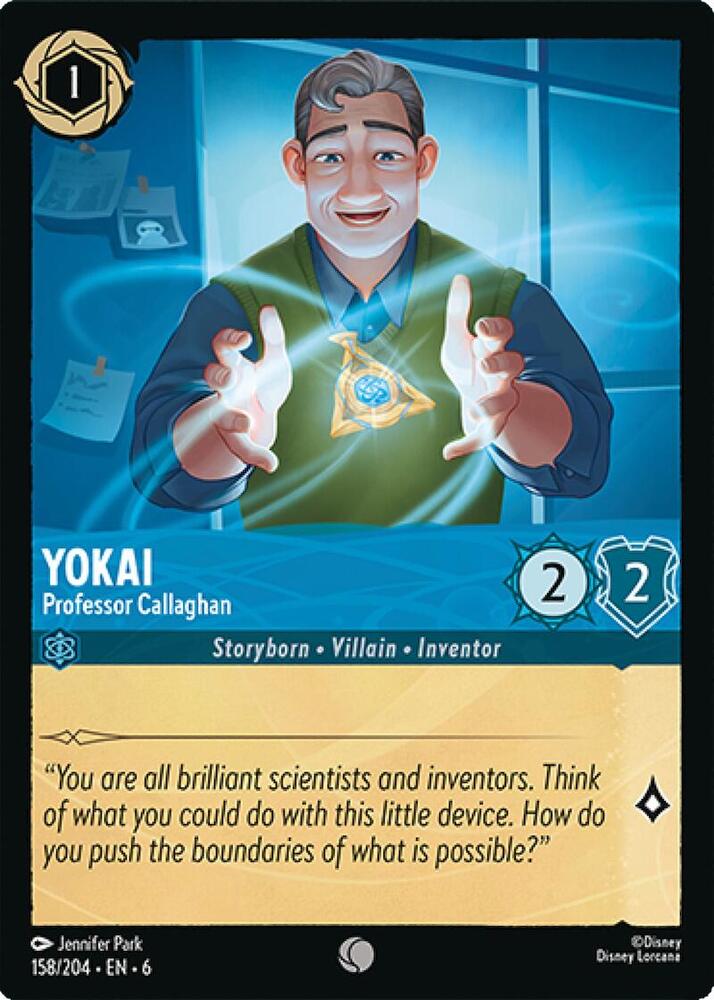 Yokai - Professor Callaghan - Azurite Sea (6) 