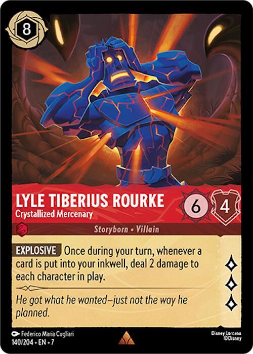Lyle Tiberius Rourke - Crystallized Mercenary - Archazia's Island (7) 