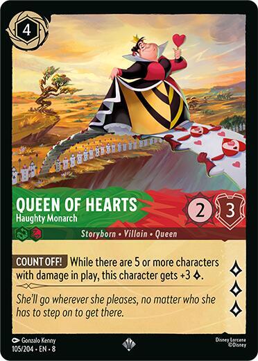 Queen of Hearts - Haughty Monarch - Reign of Jafar (8) 