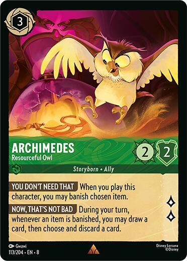 Archimedes - Resourceful Owl - Reign of Jafar (8) 