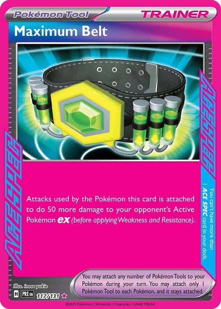 Maximum Belt - SV: Prismatic Evolutions (PRE)