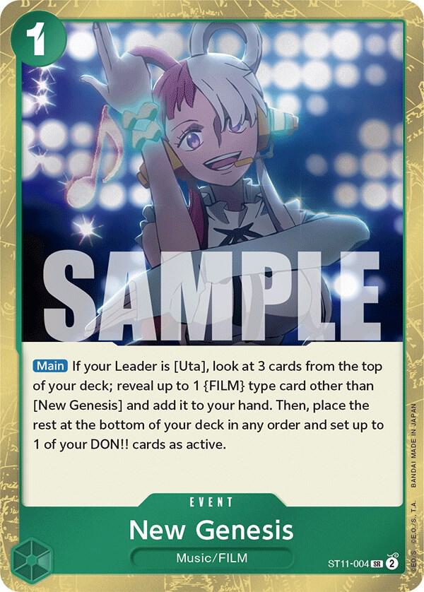 New Genesis - Starter Deck 11: Uta (ST-11) 