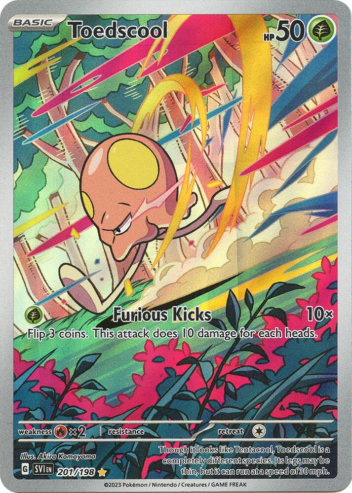Toedscool - 201/198 - SV01: Scarlet & Violet Base Set (SVI)